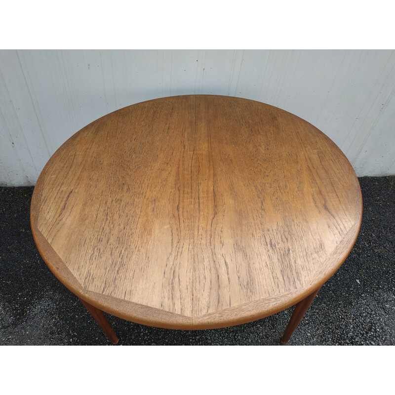 Vintage Scandinavian dining table for VV Mobler Spottrup - 1960s