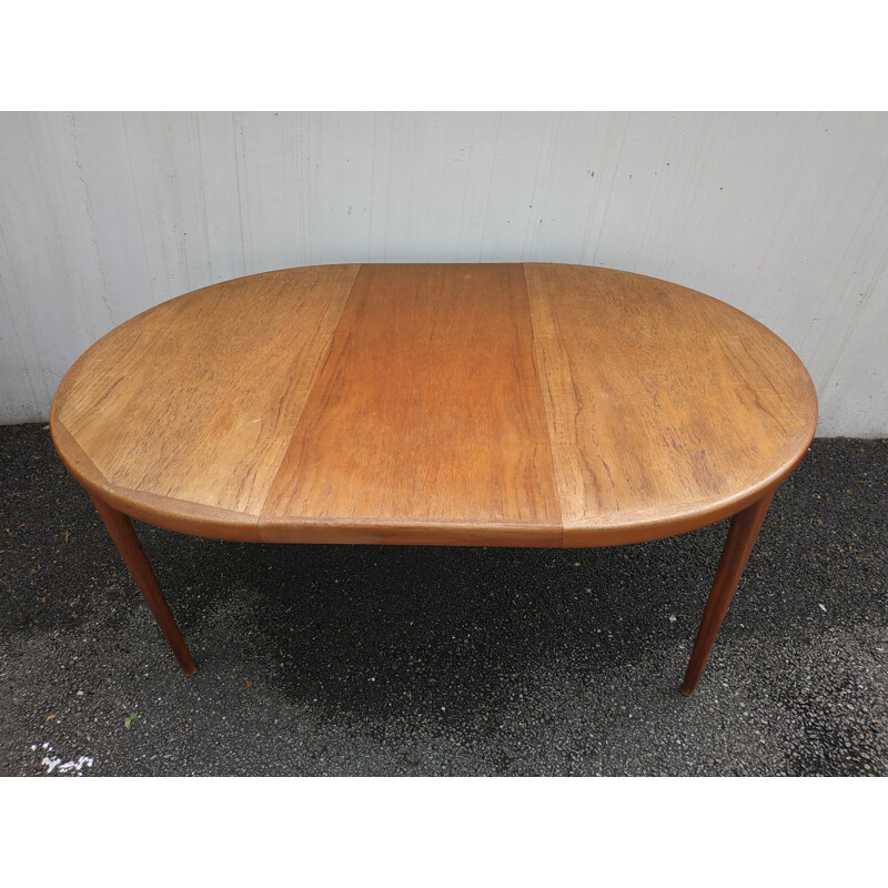 Vintage Scandinavian dining table for VV Mobler Spottrup - 1960s