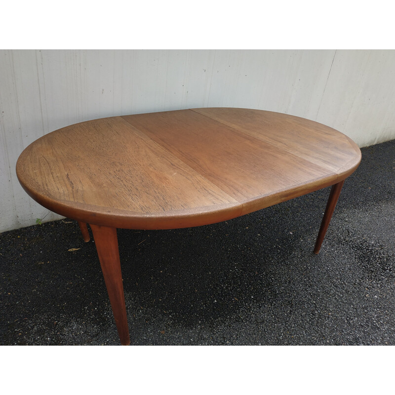 Vintage Scandinavian dining table for VV Mobler Spottrup - 1960s