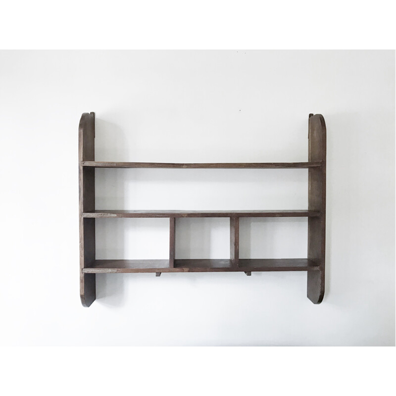 Vintage french wall shelf - 1950s