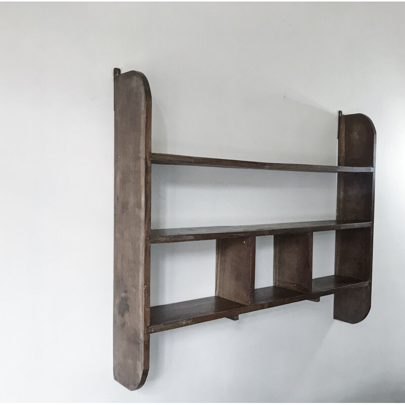 Vintage french wall shelf - 1950s