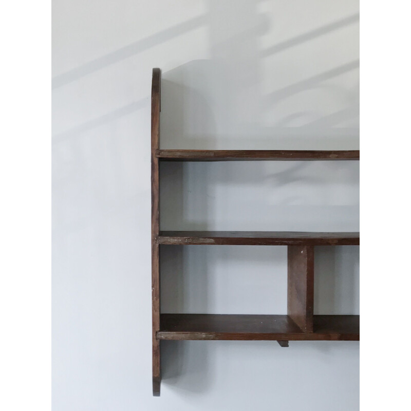 Vintage french wall shelf - 1950s