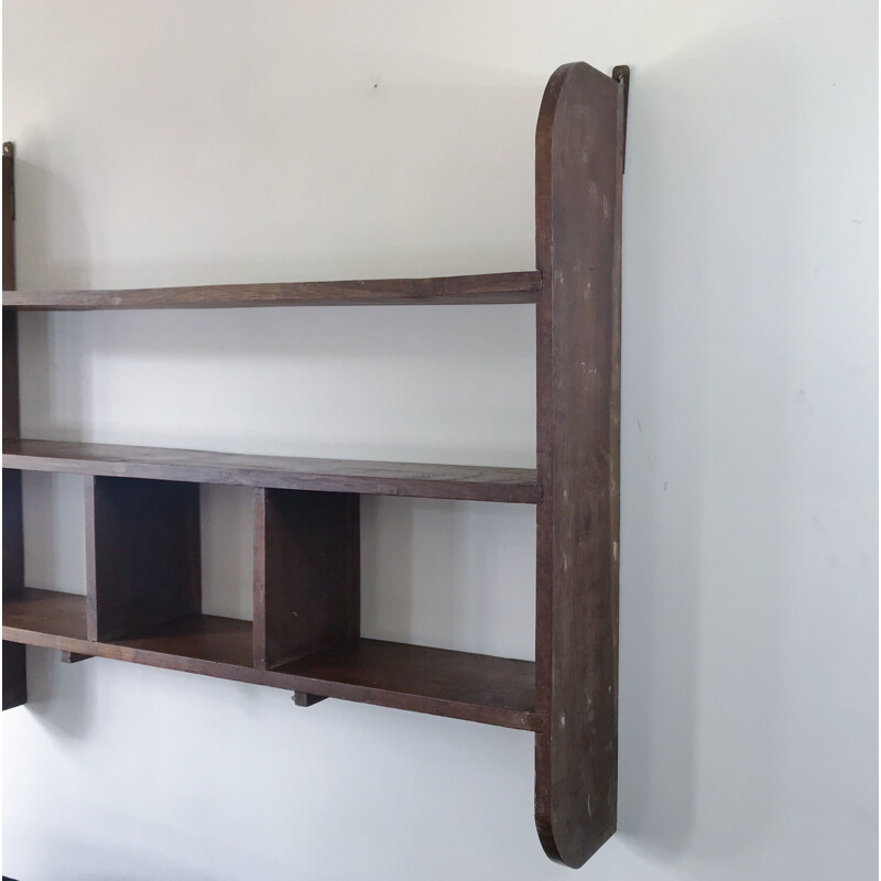 Vintage french wall shelf - 1950s
