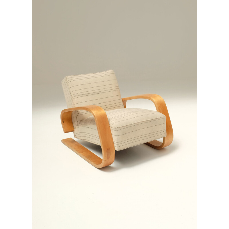 Vintage "Tank" armchair by Alvar Aalto for Artek - 1940s