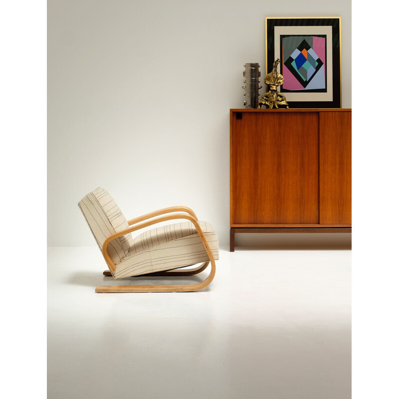 Vintage "Tank" armchair by Alvar Aalto for Artek - 1940s