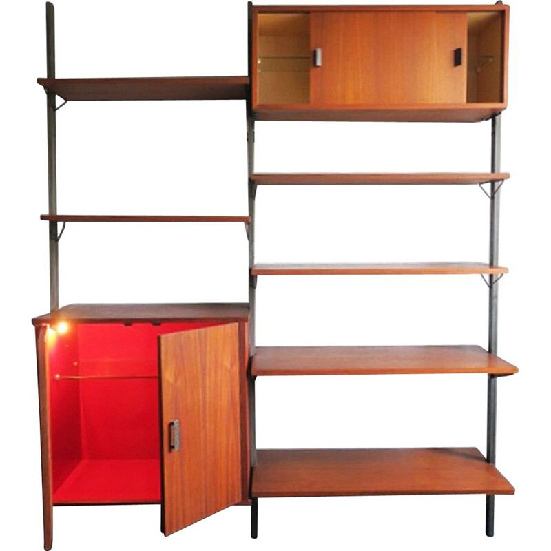 Swedish Modular Wall Unit by Olof Pira - 1960s