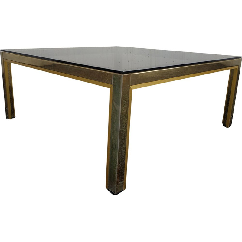 Vintage coffee table by Renato Zevi for Romeo Rega - 1970s