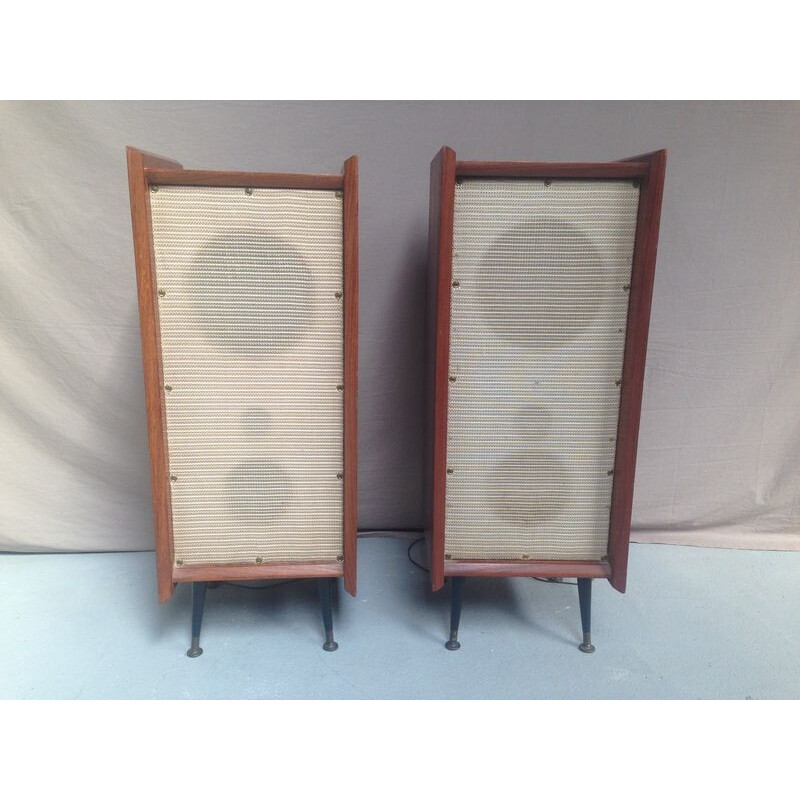 Pair of vintage speakers