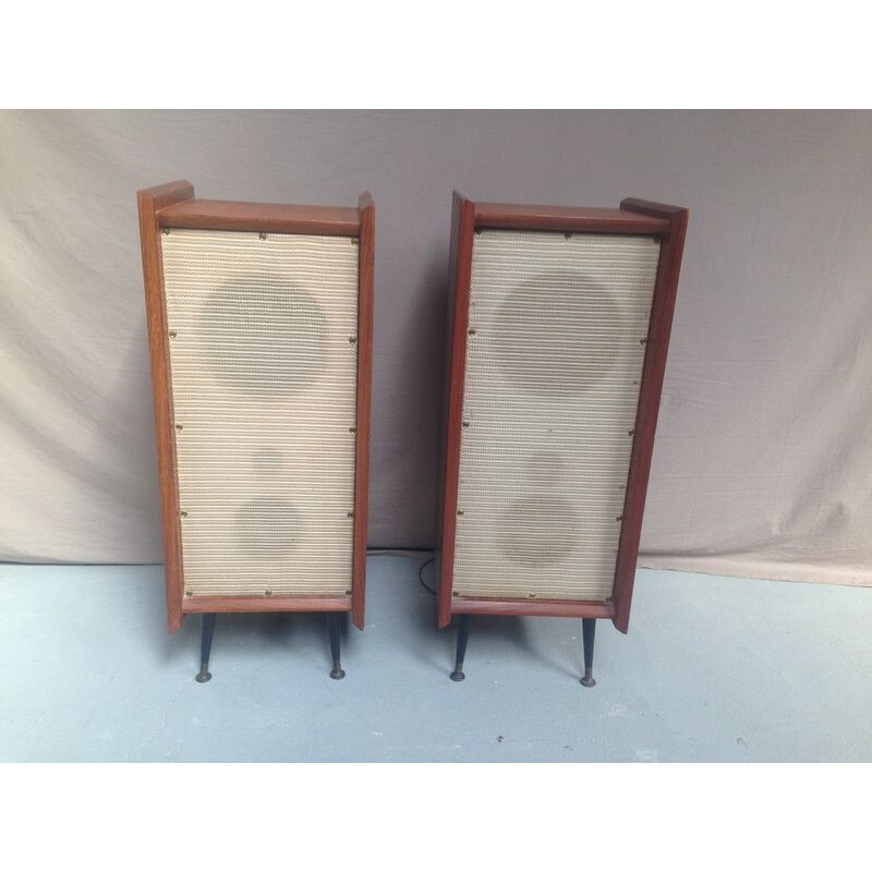 Pair of vintage speakers