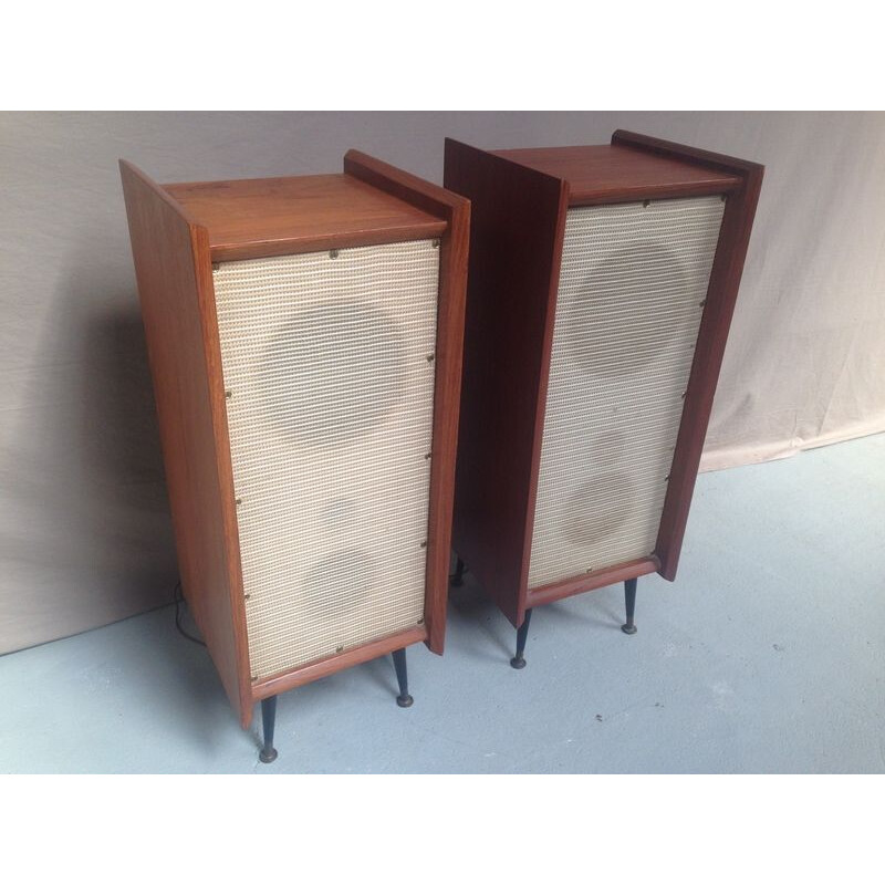 Pair of vintage speakers