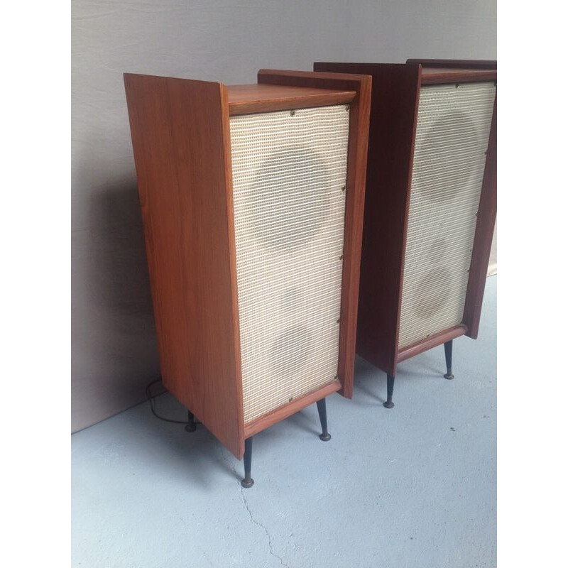 Pair of vintage speakers