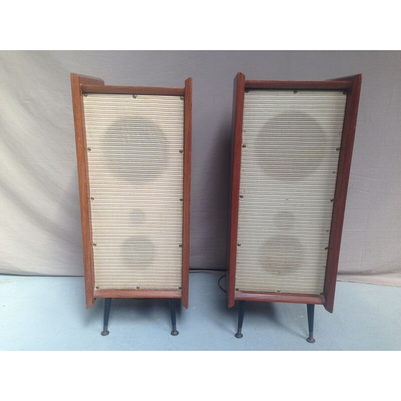 Pair of vintage speakers