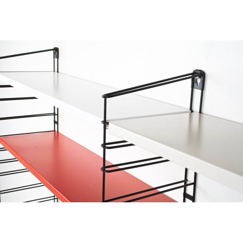 Tomado shelving system in metal, Adriaan DEKKER - 1960s