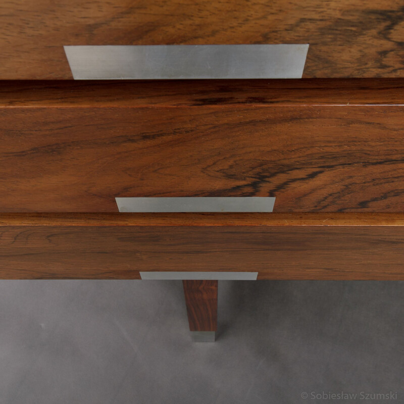 Vintage desk in rosewood by Kai Kristiansen - 1960s