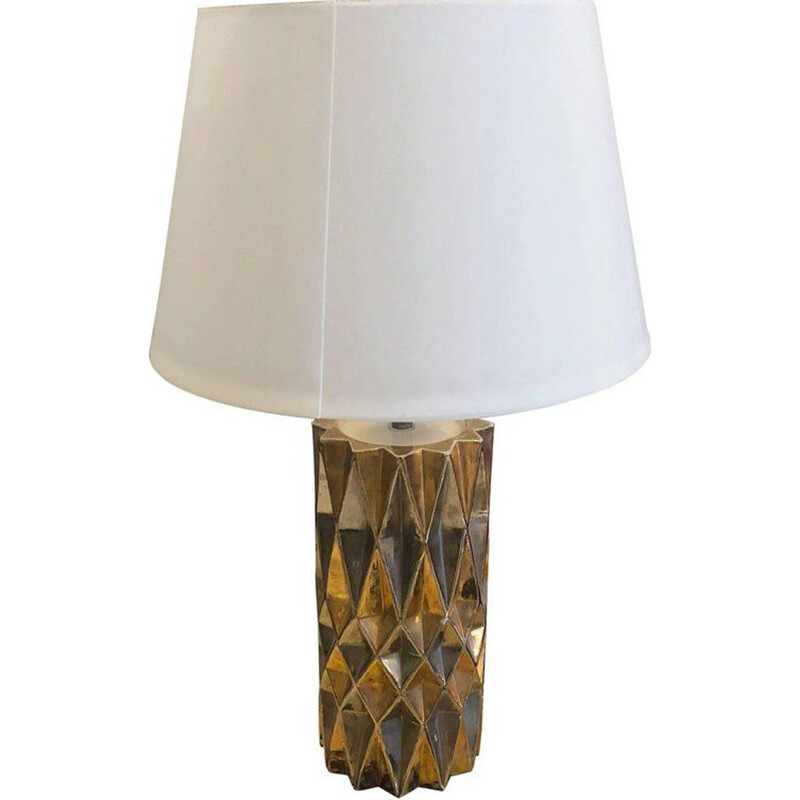Lampe de table Vintage italienne en céramique - 1960