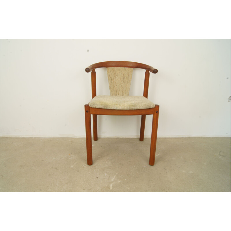 Suite de 4 chaises vintage danoises en teck pour Uldum Møbelfabrik - 1960