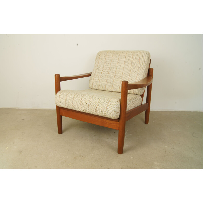 Vintage Danish armchair in teak - 1960s