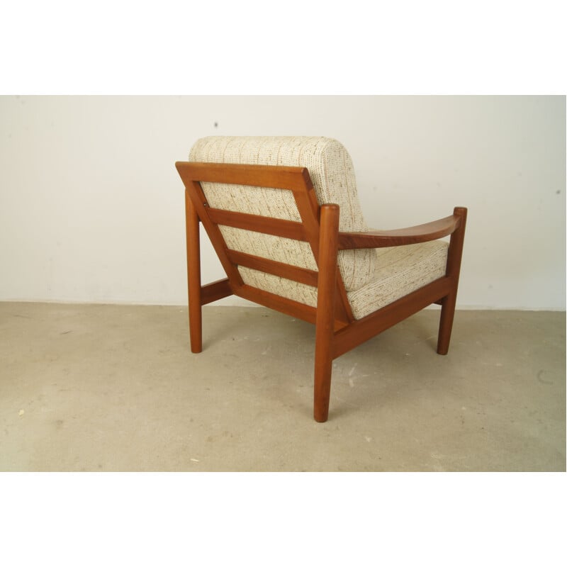 Vintage Danish armchair in teak - 1960s