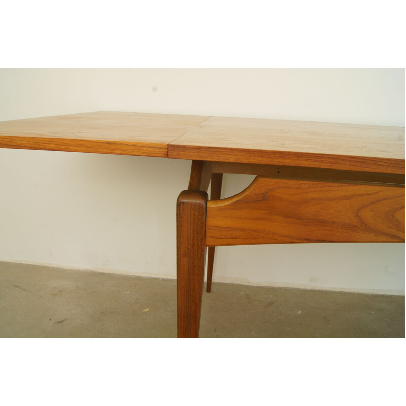 Vintage dining table in teak by Hohnert - 1960s