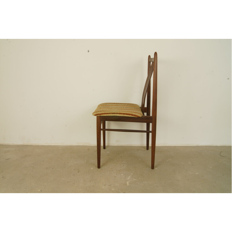 Set of 6 vintage Danish chairs in teak - 1960s