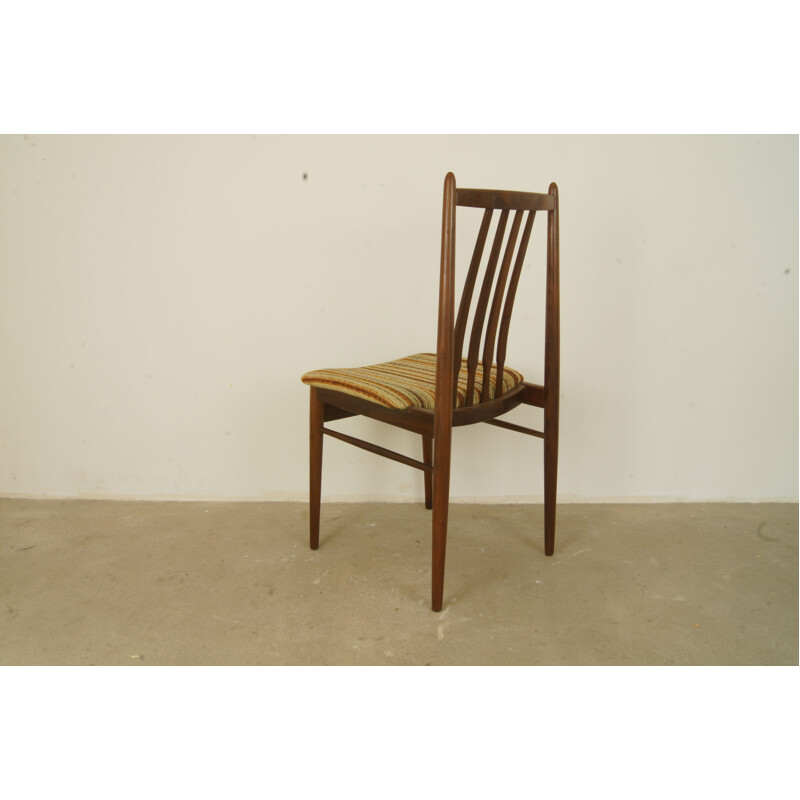 Set of 6 vintage Danish chairs in teak - 1960s