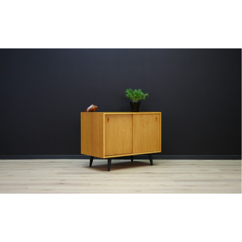 Vintage scandinavian cabinet in ash - 1960s