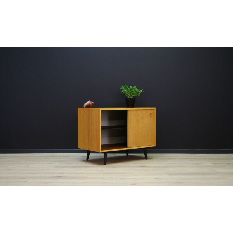 Vintage scandinavian cabinet in ash - 1960s