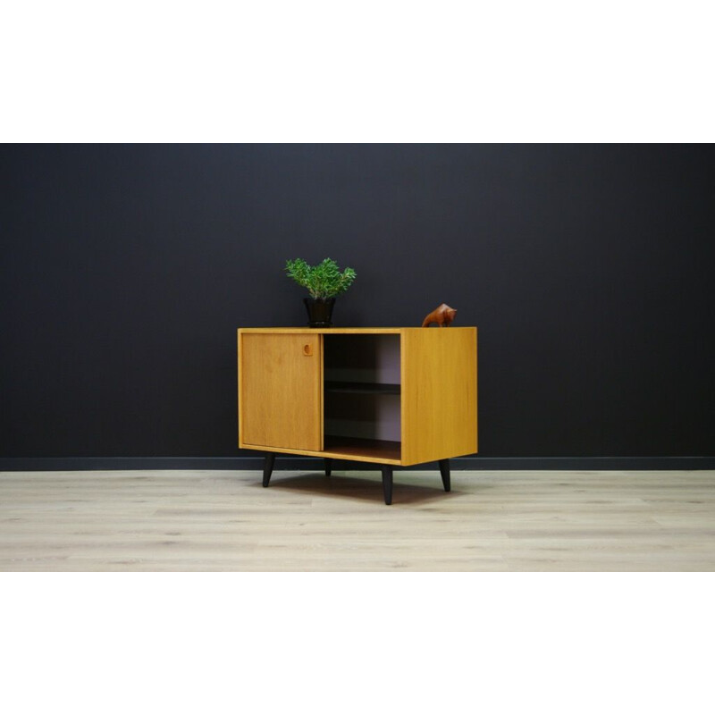 Vintage scandinavian cabinet in ash - 1960s