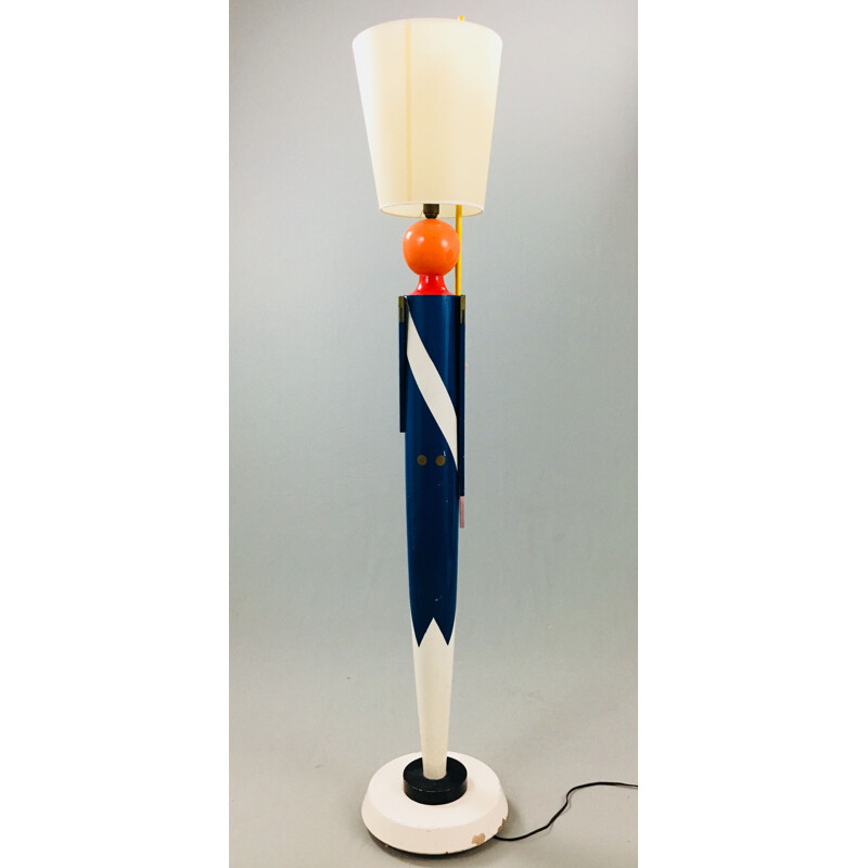 Vintage floor lamp "Soldier" by Suzanne Bonnichon - 1960s