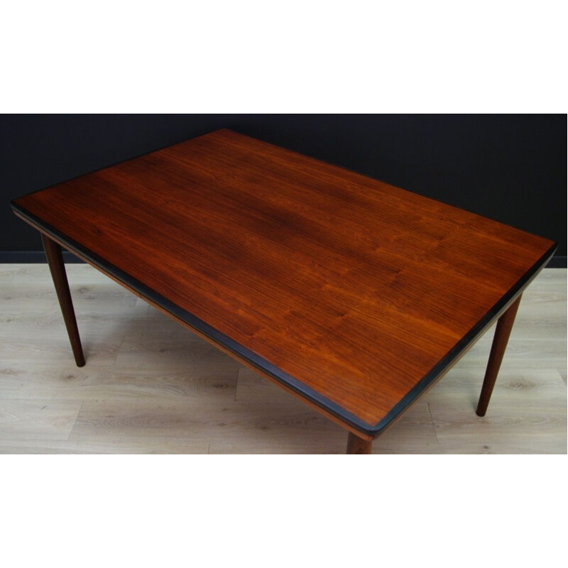 Vintage scandinavian coffe table in teak - 1970s