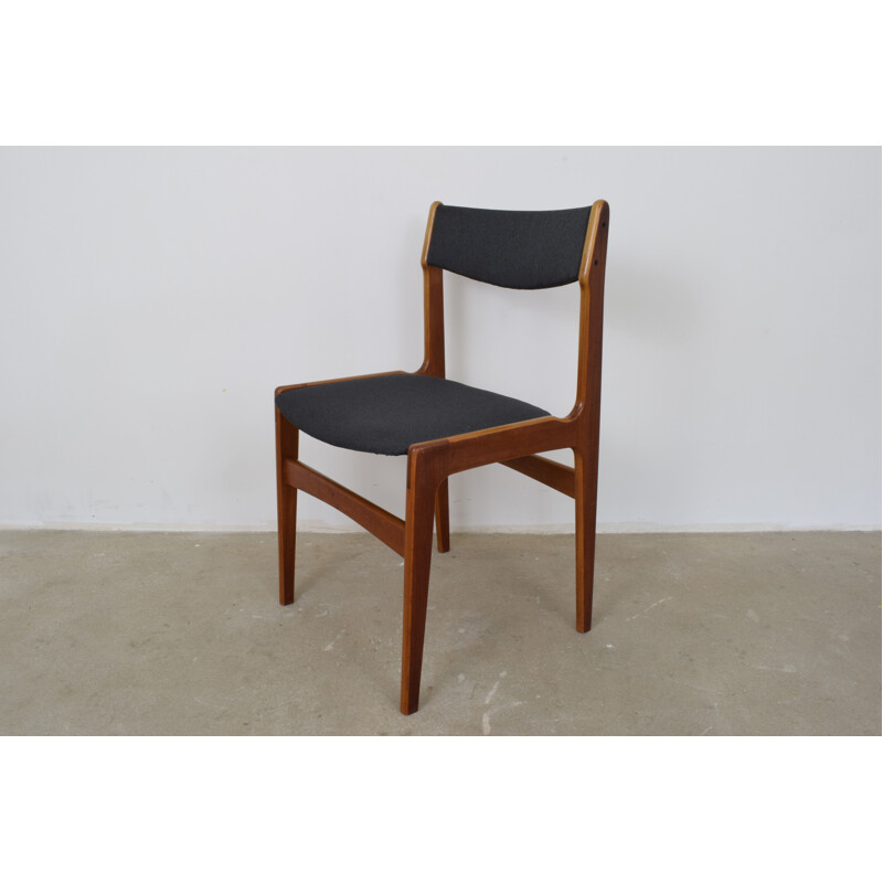 Set of 4 danish chairs in teak by Erik Buch For Anderstrup Møbelfabrik - 1960s