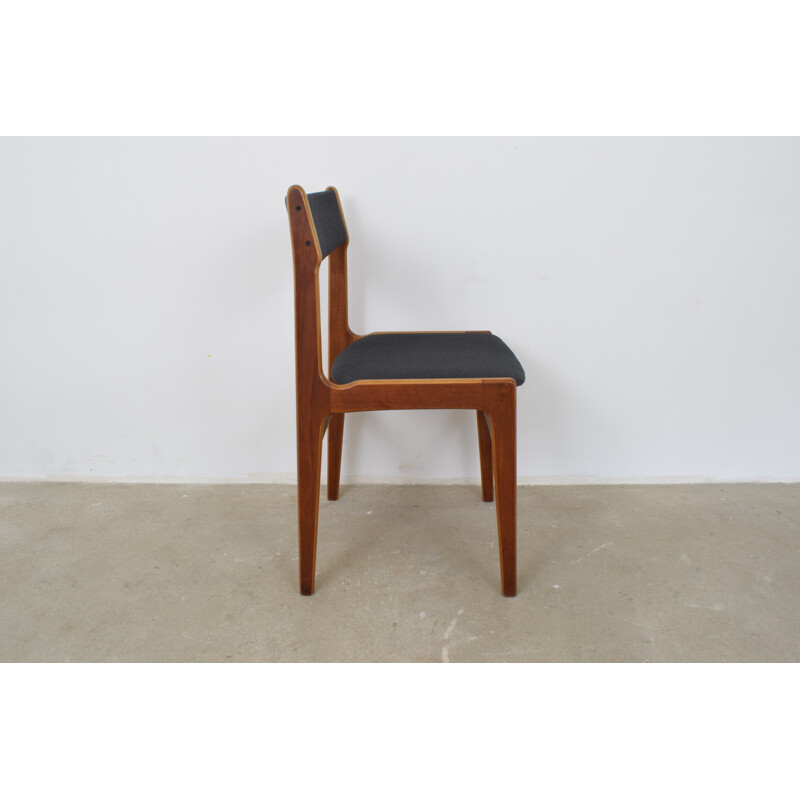 Set of 4 danish chairs in teak by Erik Buch For Anderstrup Møbelfabrik - 1960s