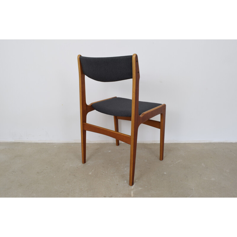 Set of 4 danish chairs in teak by Erik Buch For Anderstrup Møbelfabrik - 1960s