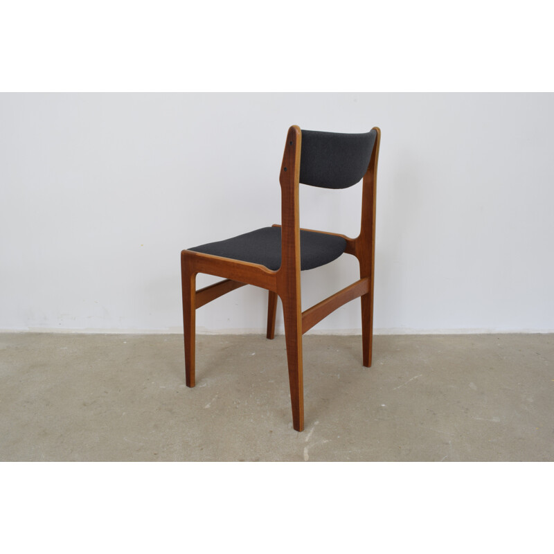 Set of 4 danish chairs in teak by Erik Buch For Anderstrup Møbelfabrik - 1960s