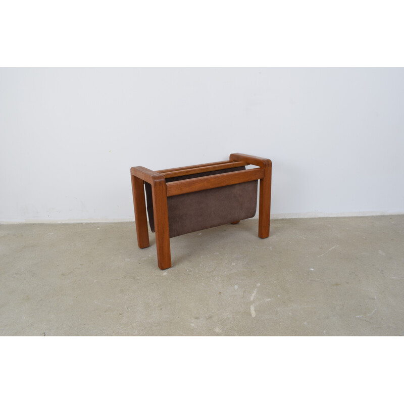 Vintage danish magazine Rack in teak by Salling Stolefabrik - 1960s