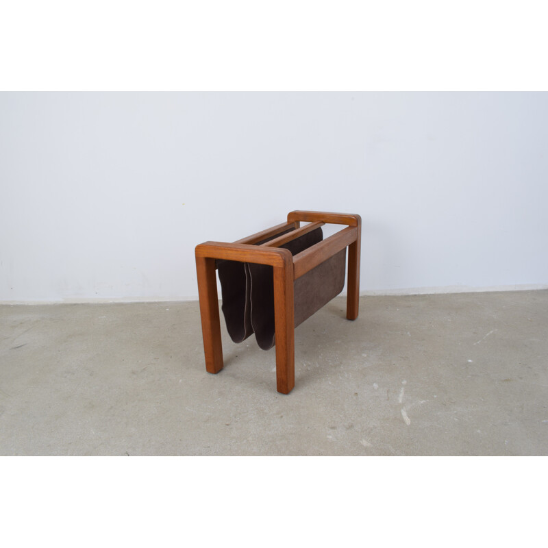 Vintage danish magazine Rack in teak by Salling Stolefabrik - 1960s