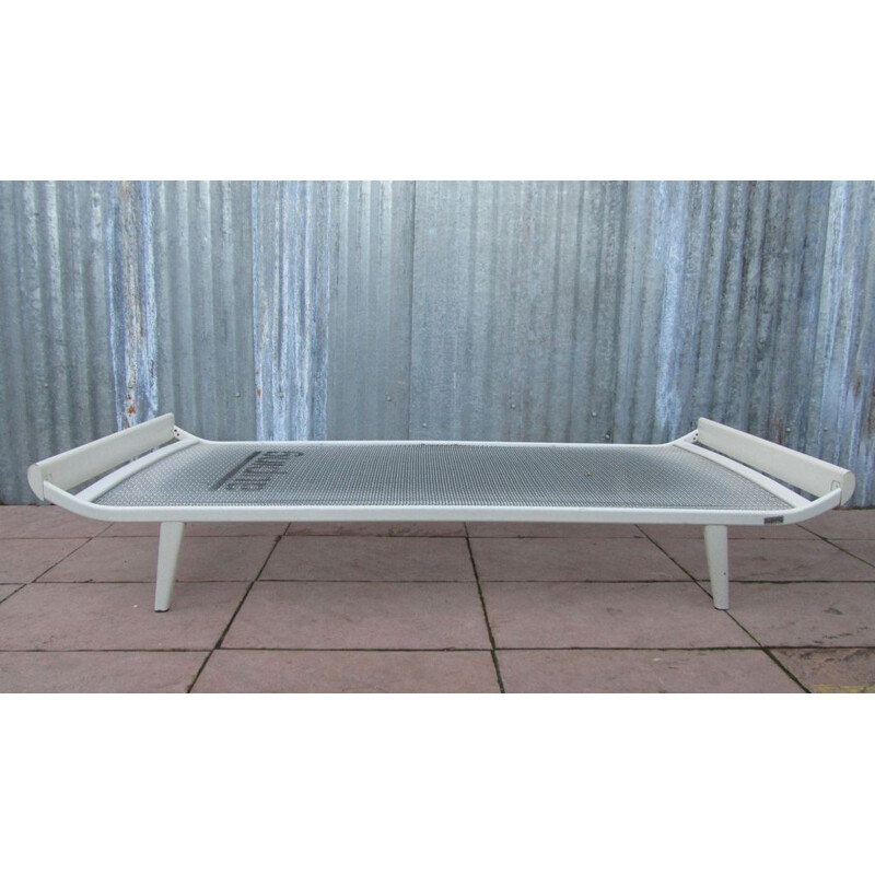 Cleopatra daybed in metal and wood, Dick CORDEMEIJER - 1950s