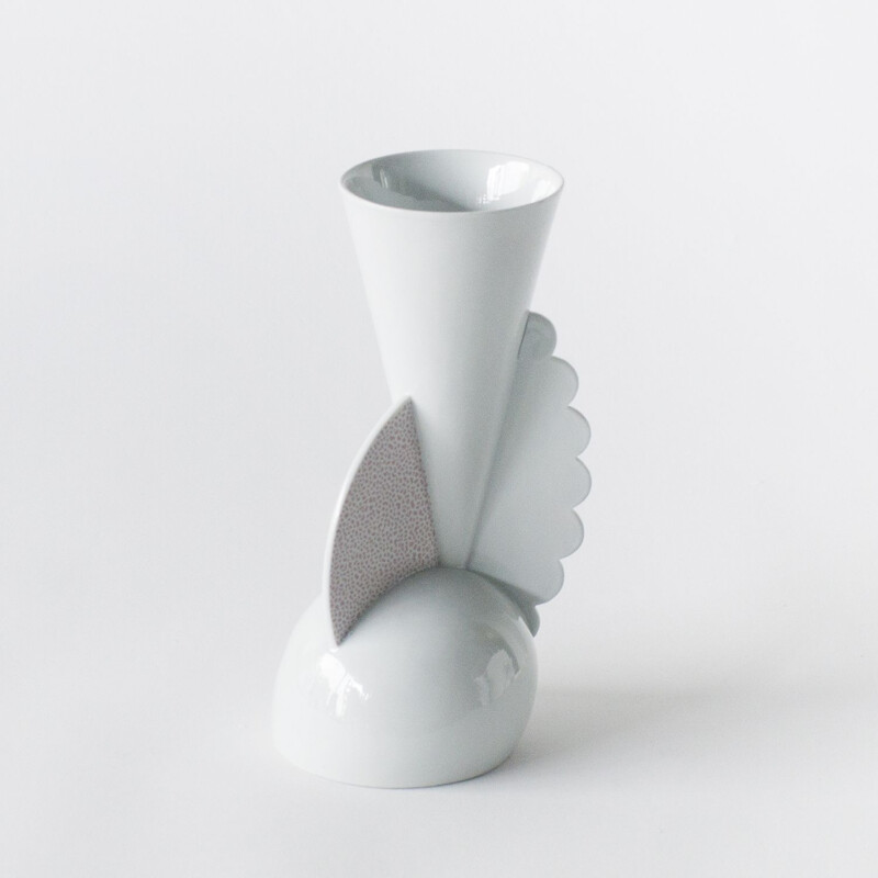 Vintage vase "Ladoga" by Matteo Thun for Memphis Milano - 1980s