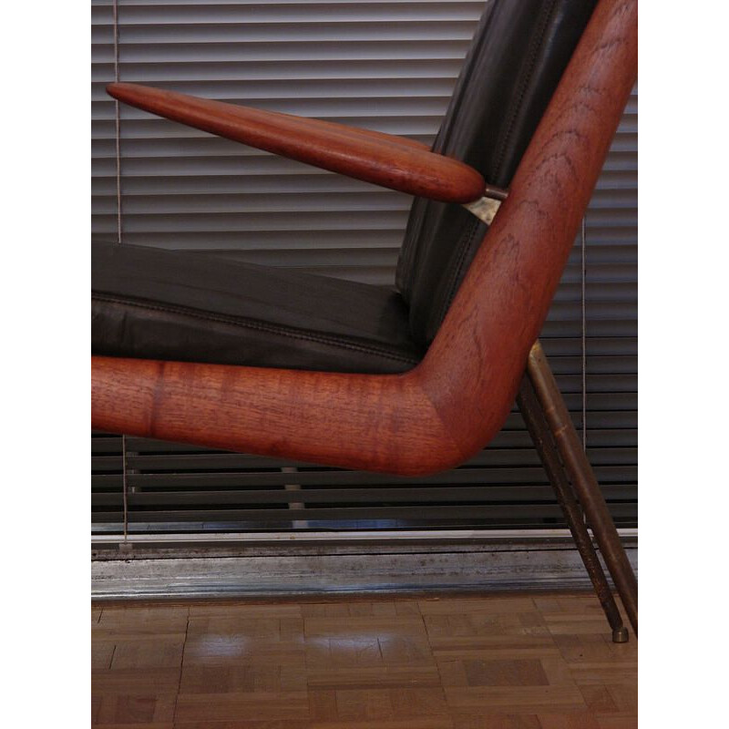 Fauteuil "Boomerang" de Peter Hvidt & Orla Molgaard Nielsen - 1950