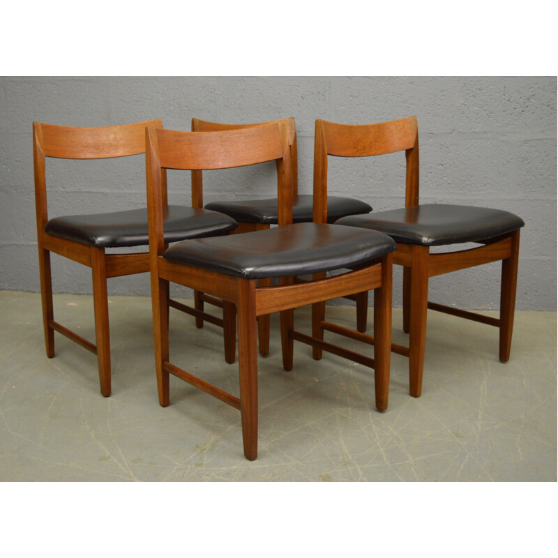 Vintage Dining Table and Chairs by Bath Cabinet Makers - 1960s