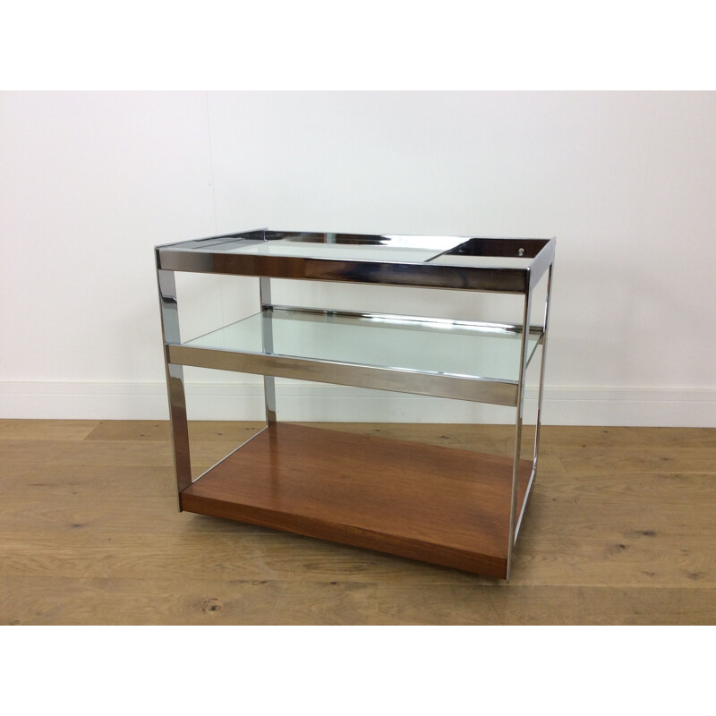 Vintage serving cart by Richard Young for Merrow Associates - 1970s