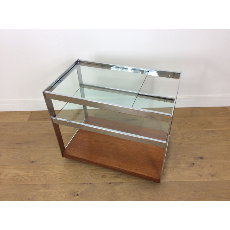 Vintage serving cart by Richard Young for Merrow Associates - 1970s