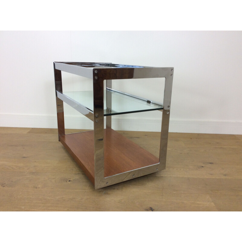 Vintage serving cart by Richard Young for Merrow Associates - 1970s