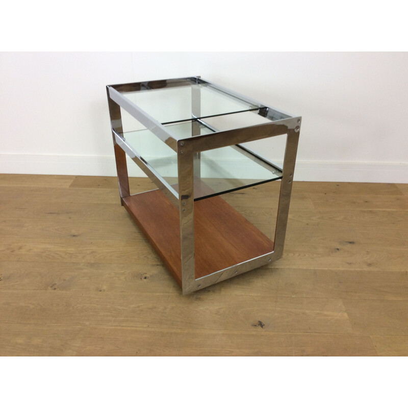 Vintage serving cart by Richard Young for Merrow Associates - 1970s