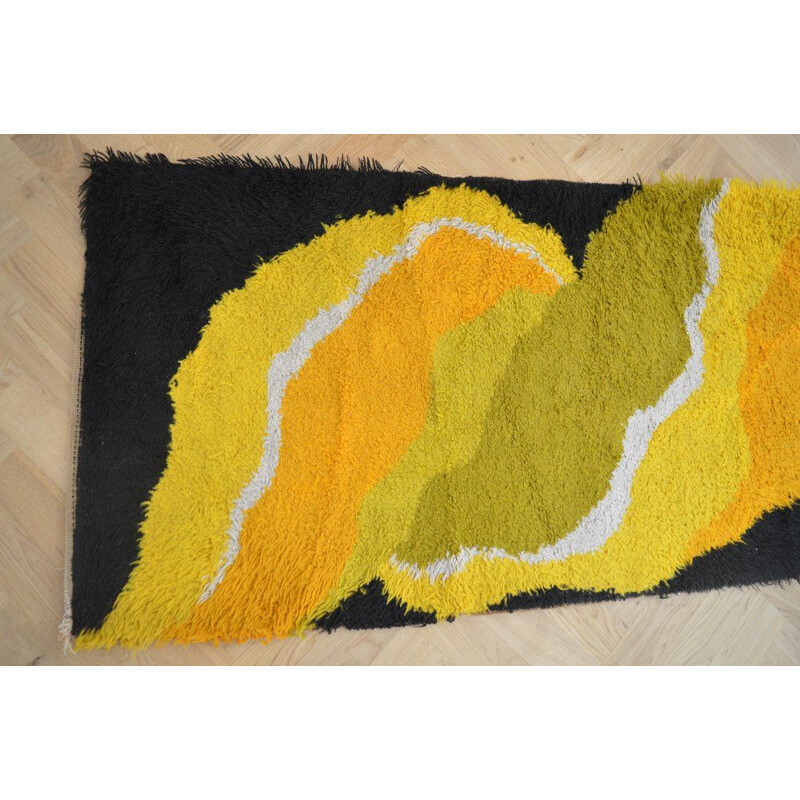 Mehrfarbiges Vintage-Tapis, Norvege 1960