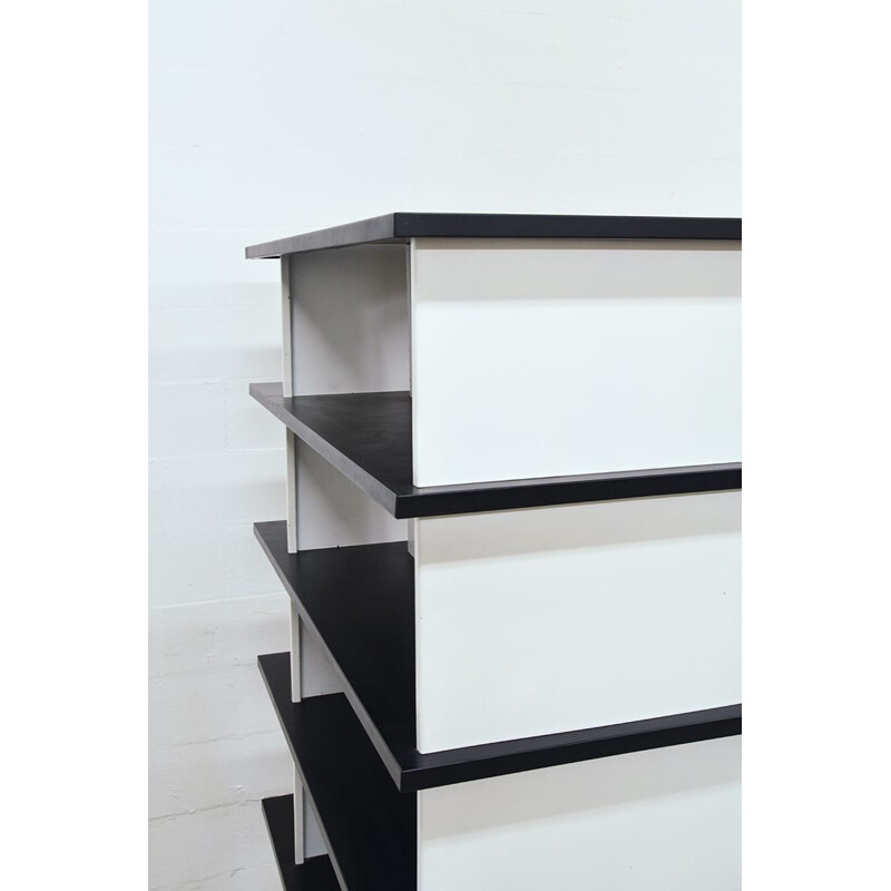 Vintage Dutch shelving unit by Wim Rietveld - 1960s