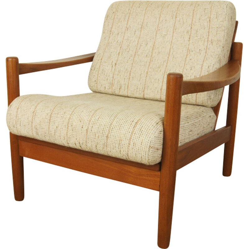 Vintage Danish armchair in teak - 1960s