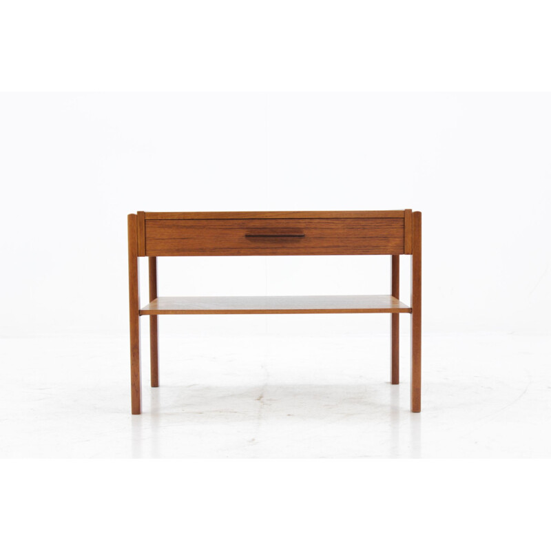 Vintage Danish side table in teak - 1960s