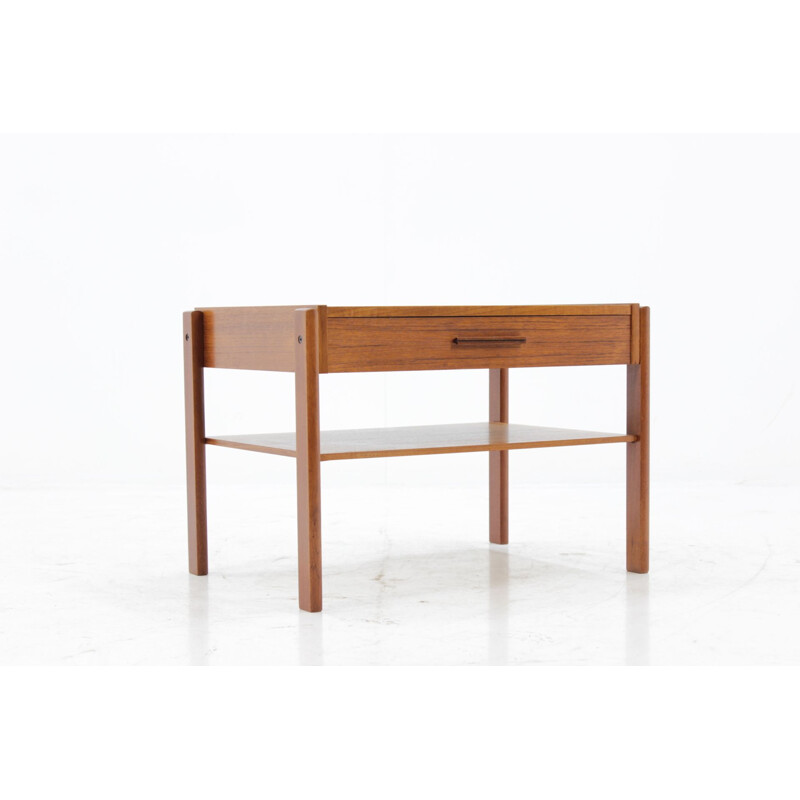 Vintage Danish side table in teak - 1960s