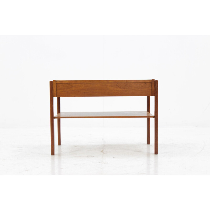 Vintage Danish side table in teak - 1960s